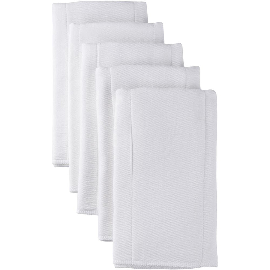 5-Pack Premium White Prefold Gauze Diapers-Gerber Childrenswear