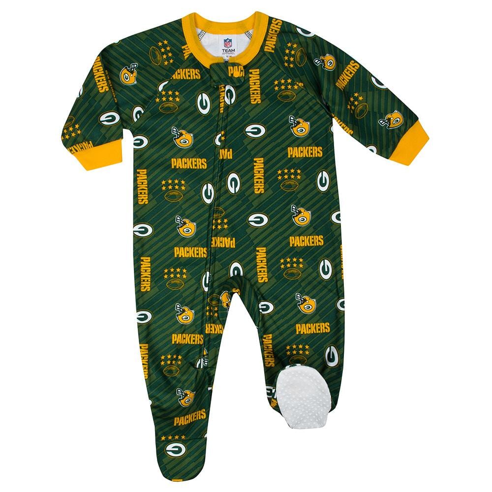 Packers Baby Boy Blanket Sleeper-Gerber Childrenswear