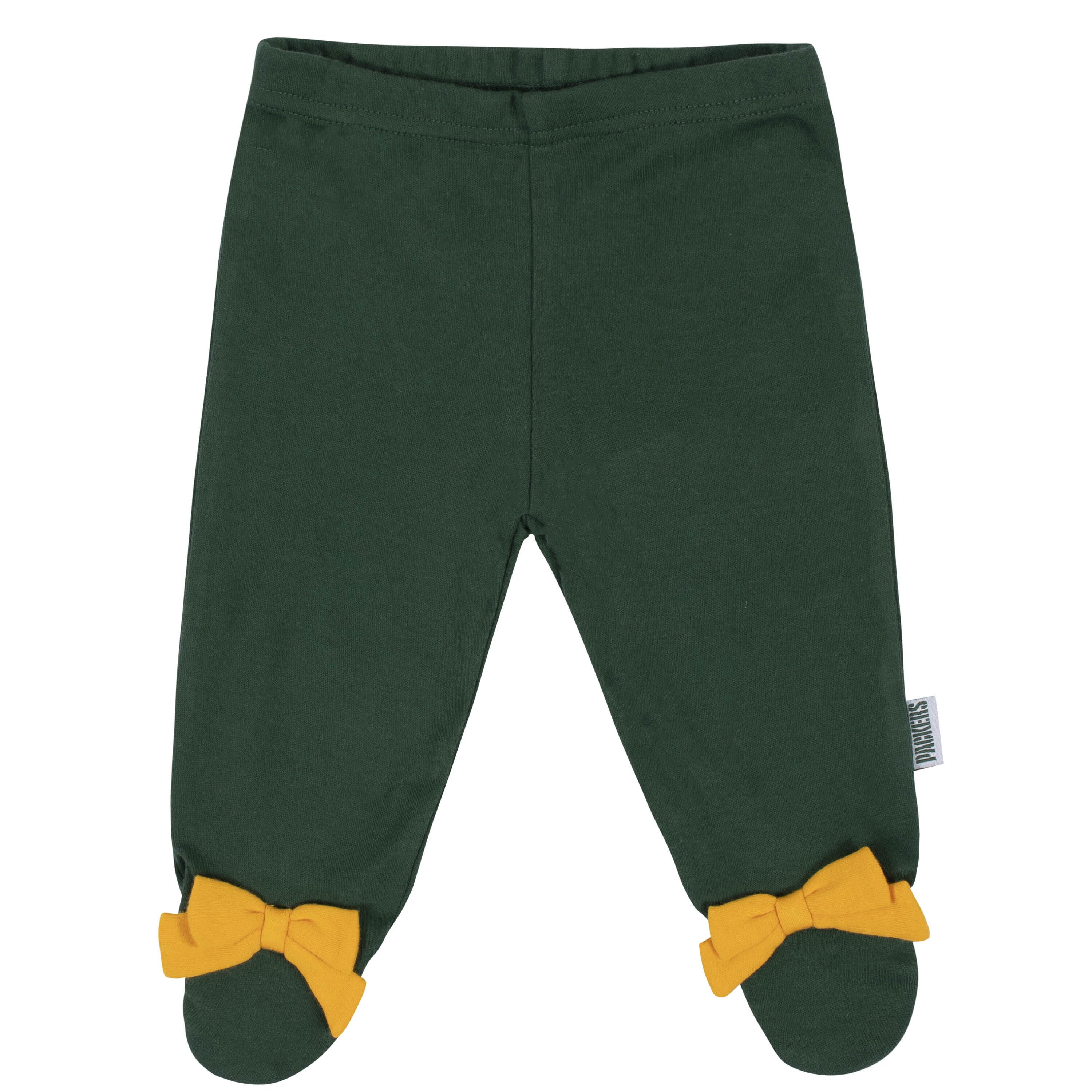 3-Piece Baby Girls Green Bay Packers Bodysuit, Footed Pant, and