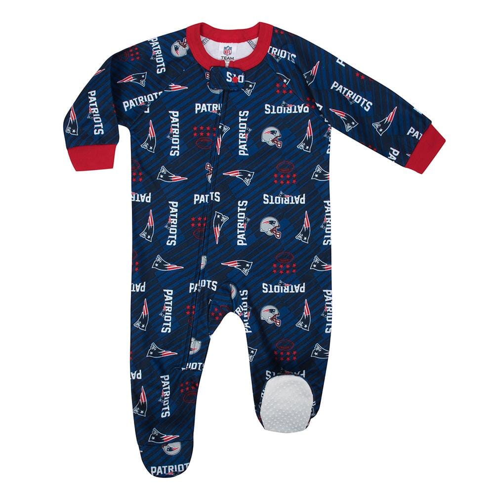 Patriots Baby Boy Blanket Sleeper-Gerber Childrenswear
