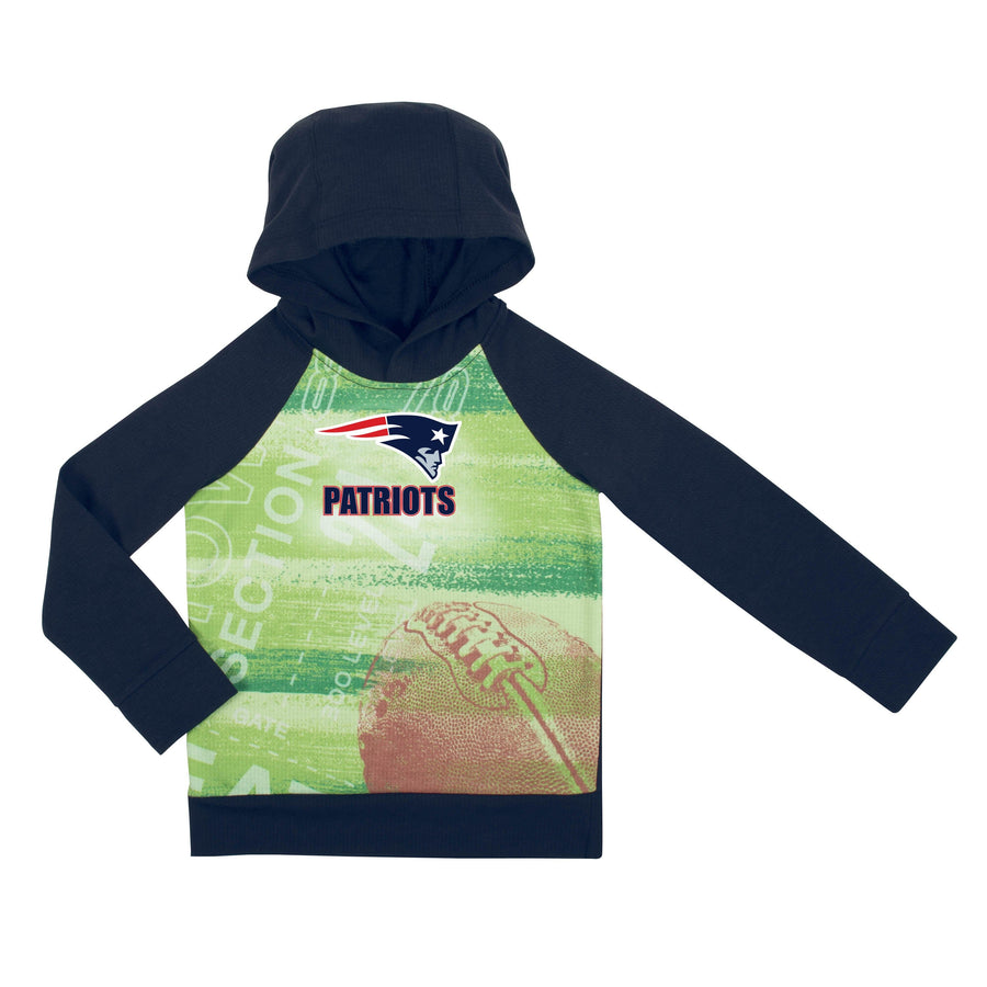 New England Patriots Boys Pullover Hoodie-Gerber Childrenswear