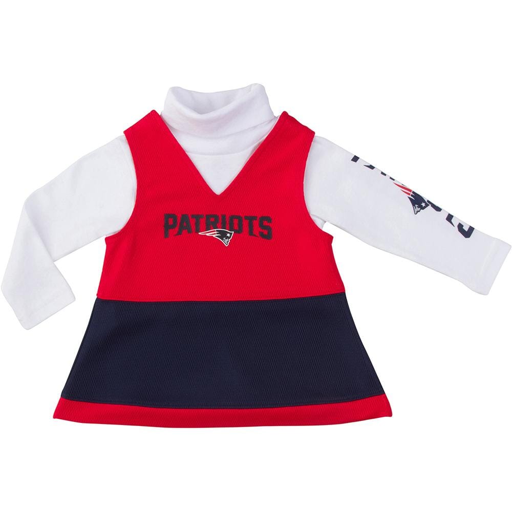 Patriots Girls Long Sleeve Jumper Set-Gerber Childrenswear