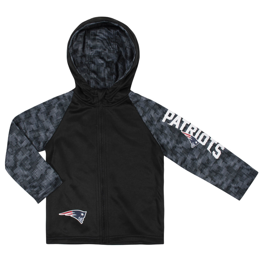 Toddler Boys New England Patriots Hooded Jacket-Gerber Childrenswear