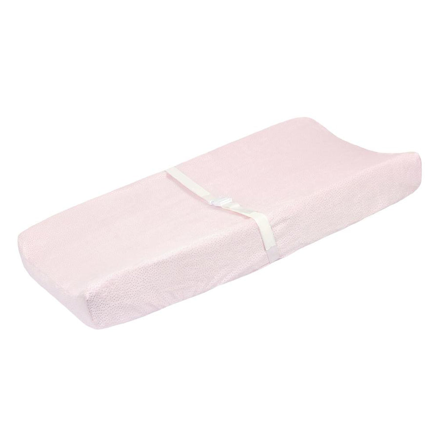 Sparkle Pink Changing Pad Cover