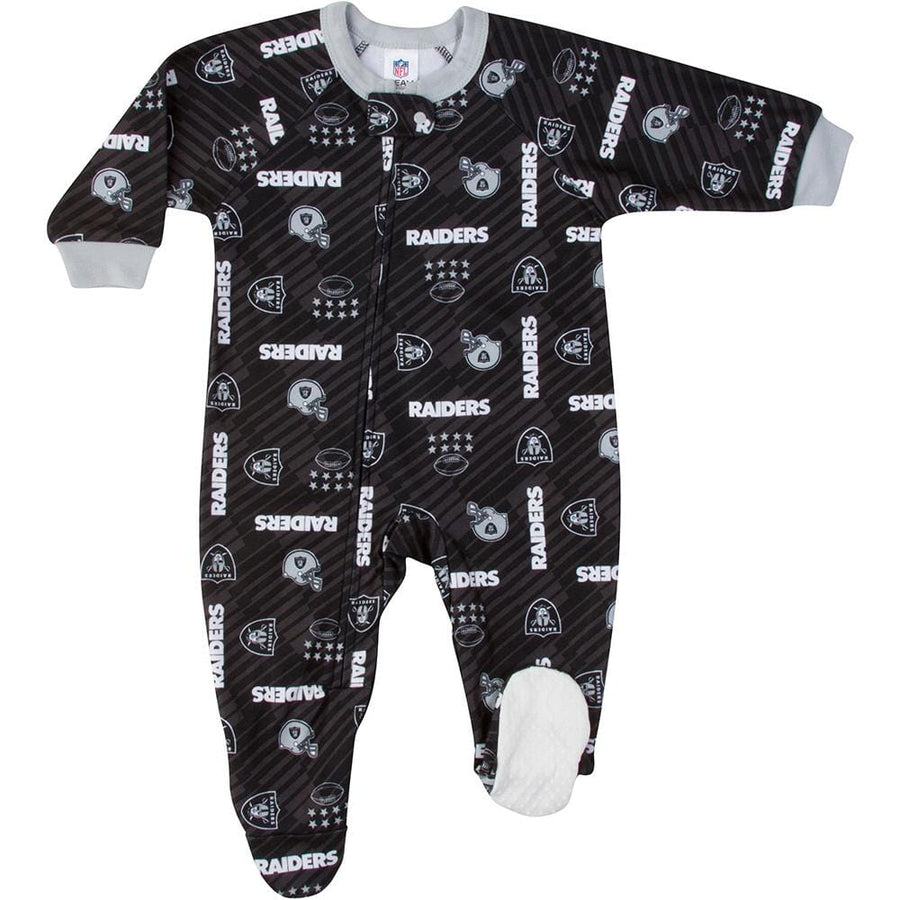 Raiders Baby Boy Blanket Sleeper-Gerber Childrenswear