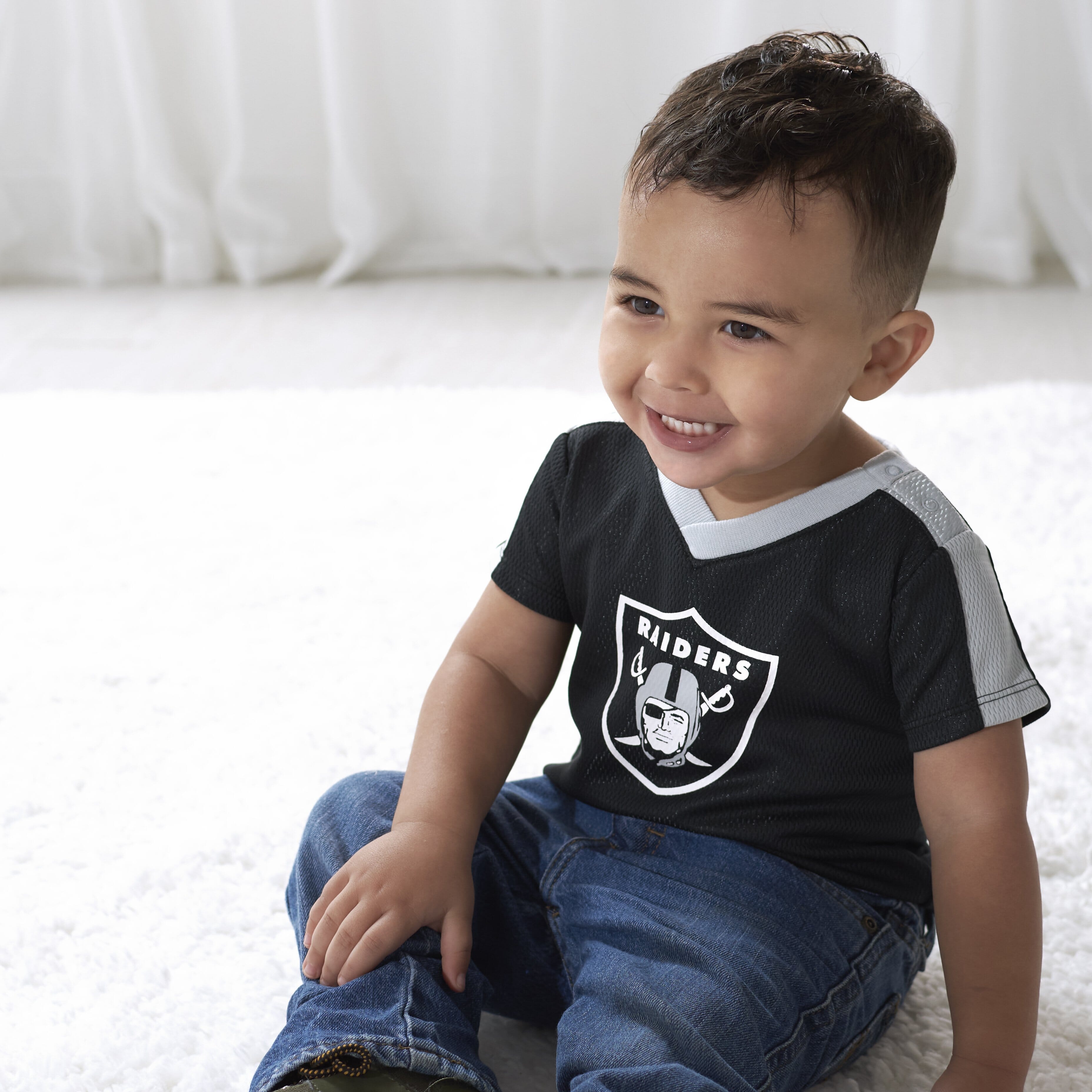 Las Vegas Raiders 1 Pack Bodysuit-Gerber Childrenswear