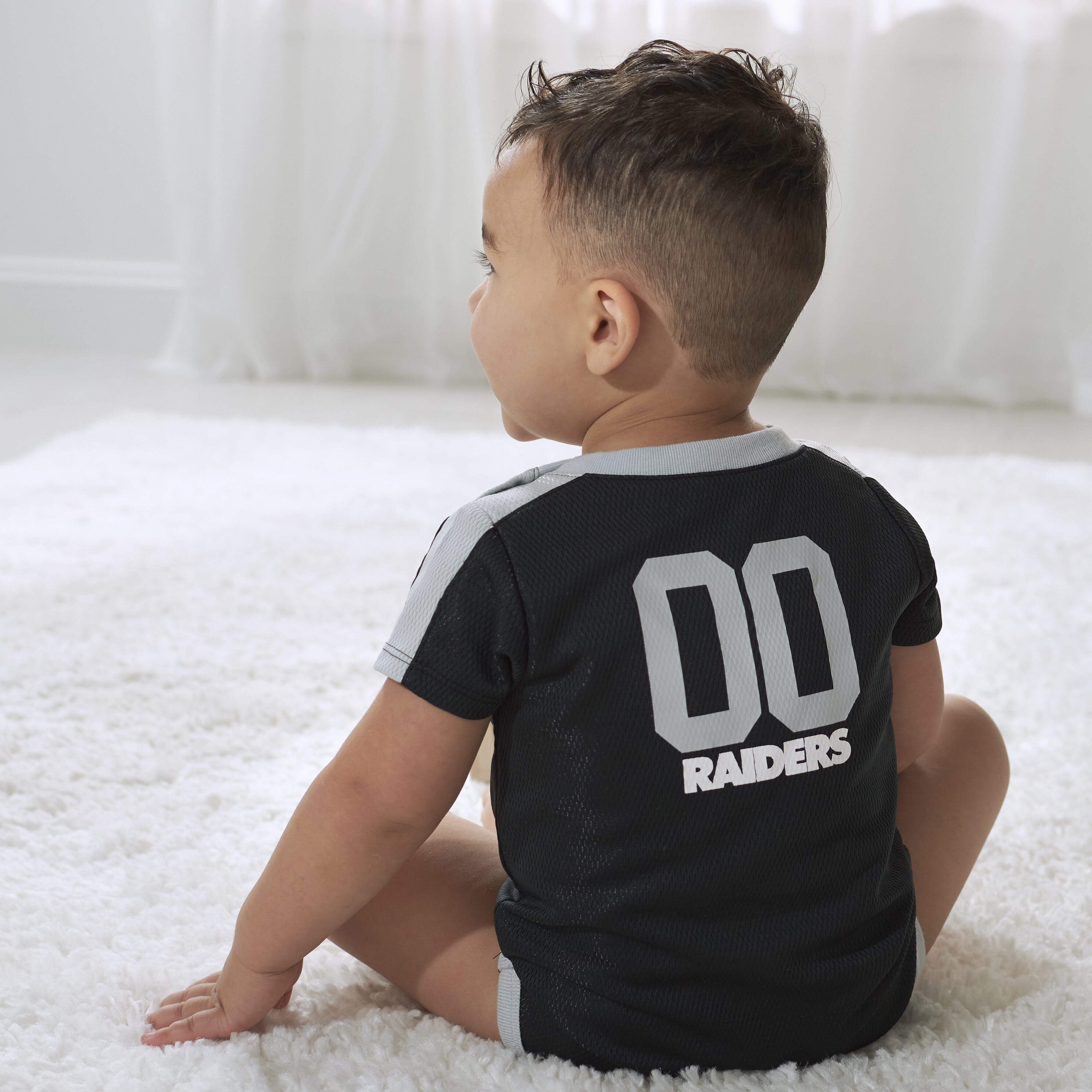 Las Vegas Raiders 1 Pack Bodysuit-Gerber Childrenswear