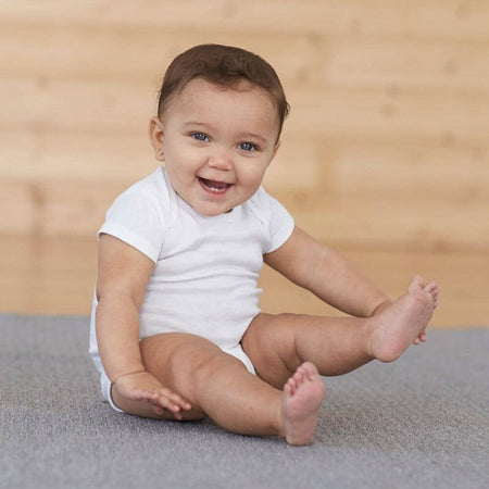 Onesies® 15-Pack Grow-With-Me White Short Sleeve Bodysuits Assorted Size Set