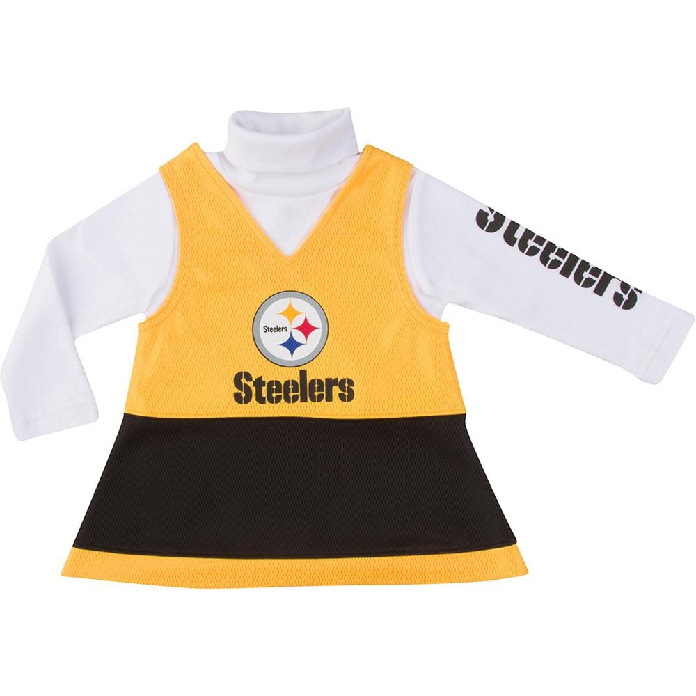 Steelers Toddler Girls Jumper Set-Gerber Childrenswear