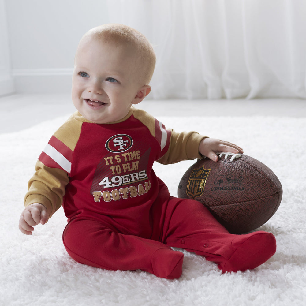 Girls San Francisco 49ers Outfit, Baby Girls Forty Niners Game Day Football  Outfit · Needles Knots n Bows · Online Store Powered by Storenvy
