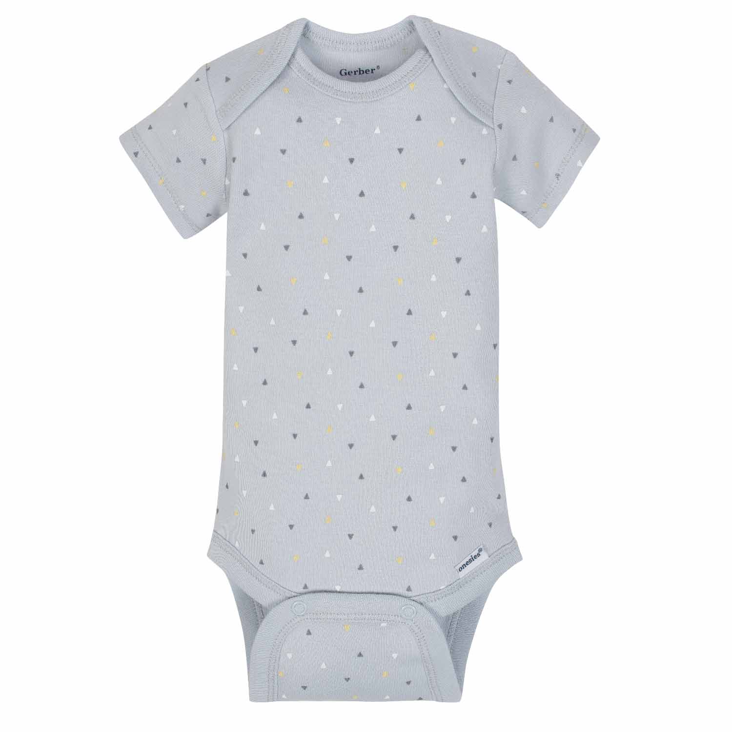 5-Pack Neutral Sheep Short Sleeve Onesies® Bodysuits-Gerber Childrenswear