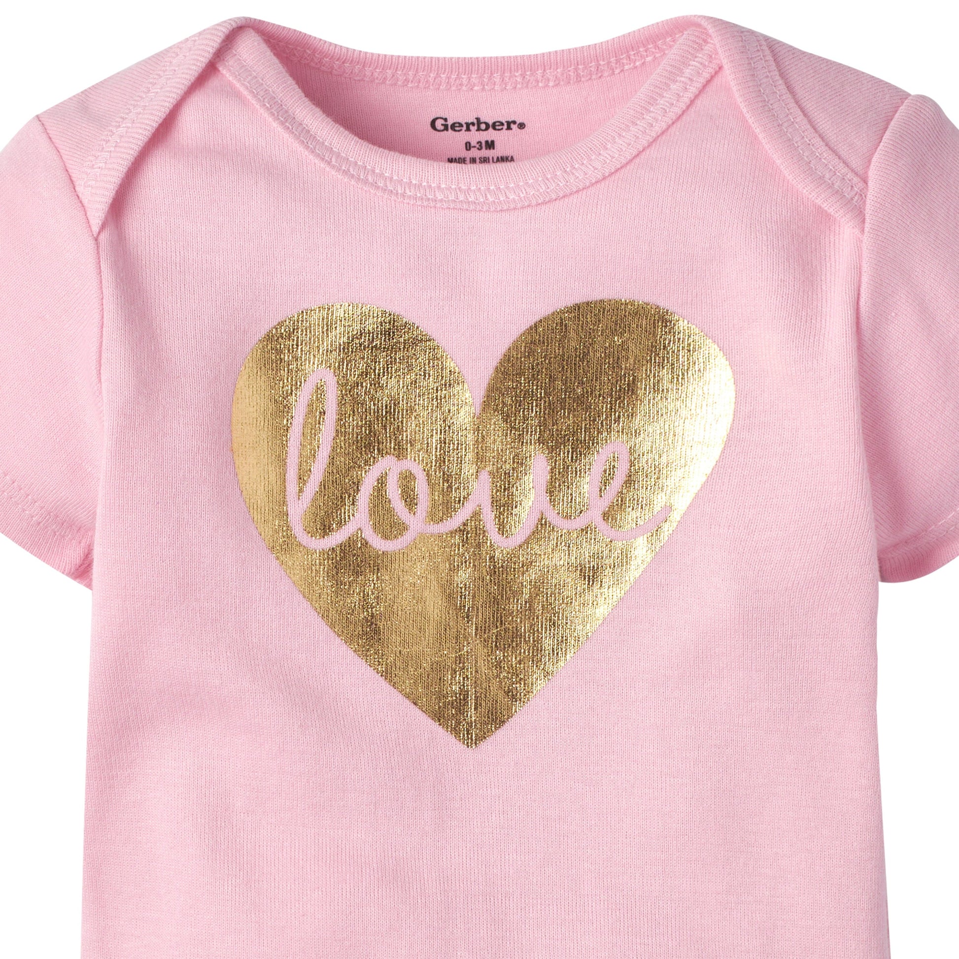 5-Pack Baby Girls Floral Short Sleeve Onesies® Bodysuits