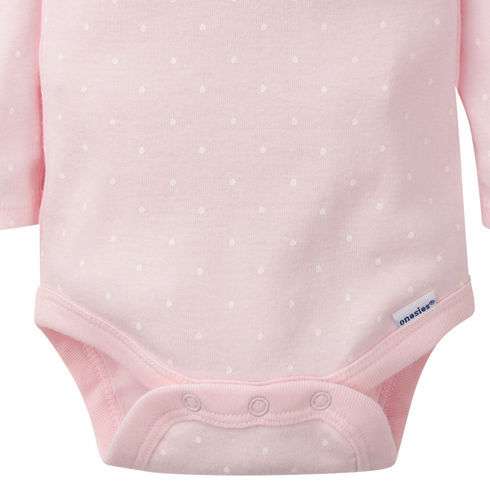 5-Pack Baby Girls Floral Long Sleeve Onesies® Bodysuits