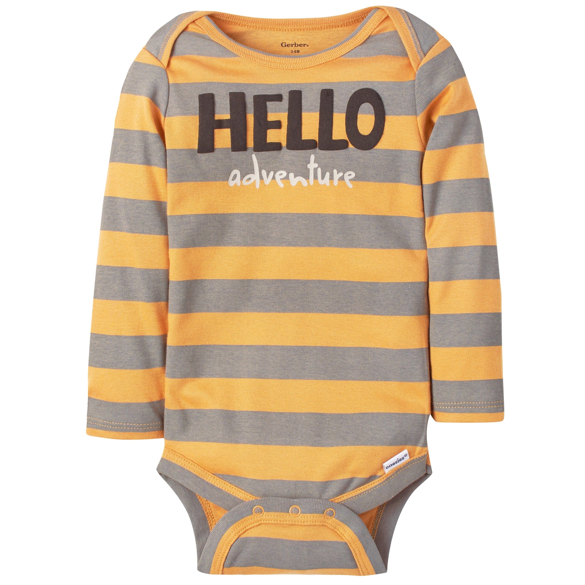 5-Pack Baby Boys Safari Long Sleeve Onesies® Bodysuits