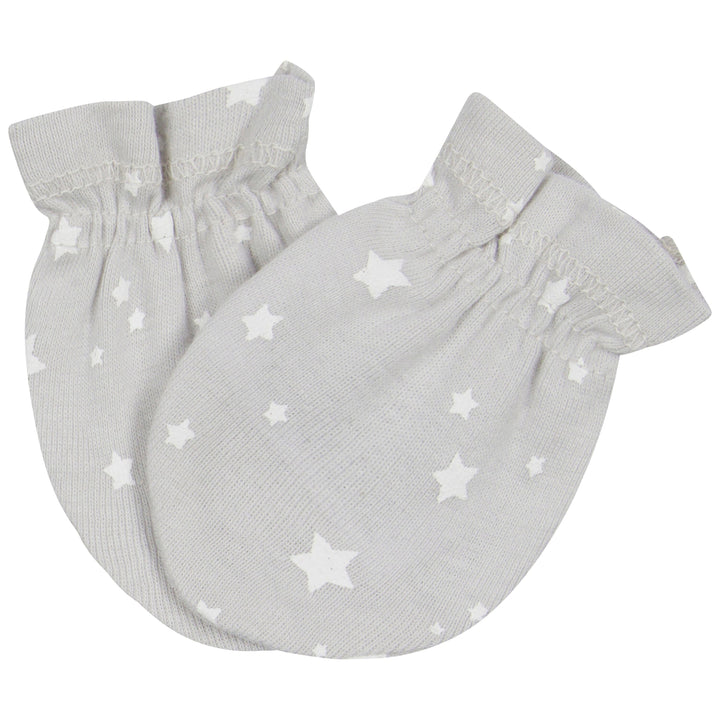 3-Pack Baby Neutral Lamb No Scratch Mittens