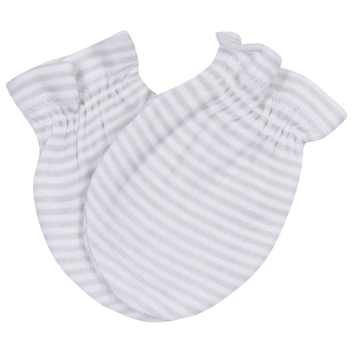 3-Pack Baby Neutral Lamb No Scratch Mittens