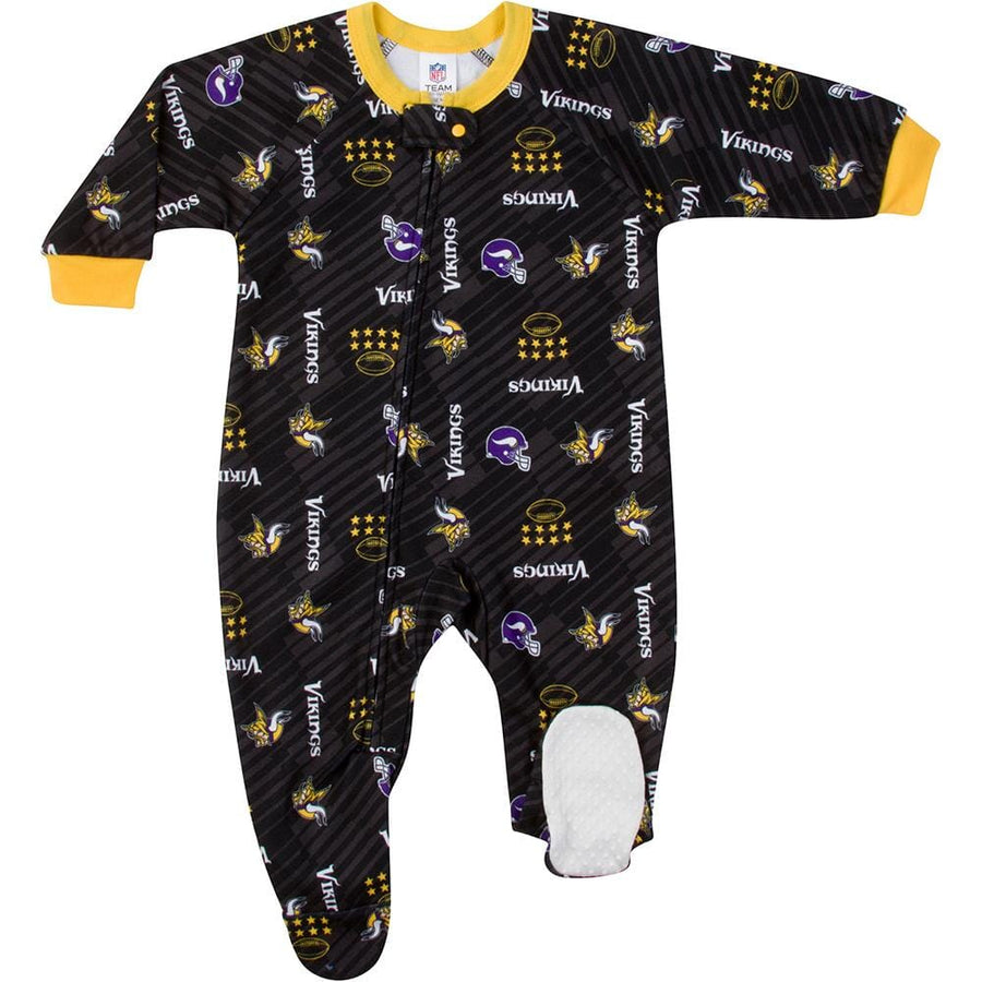 Vikings Baby Boy Blanket Sleeper-Gerber Childrenswear