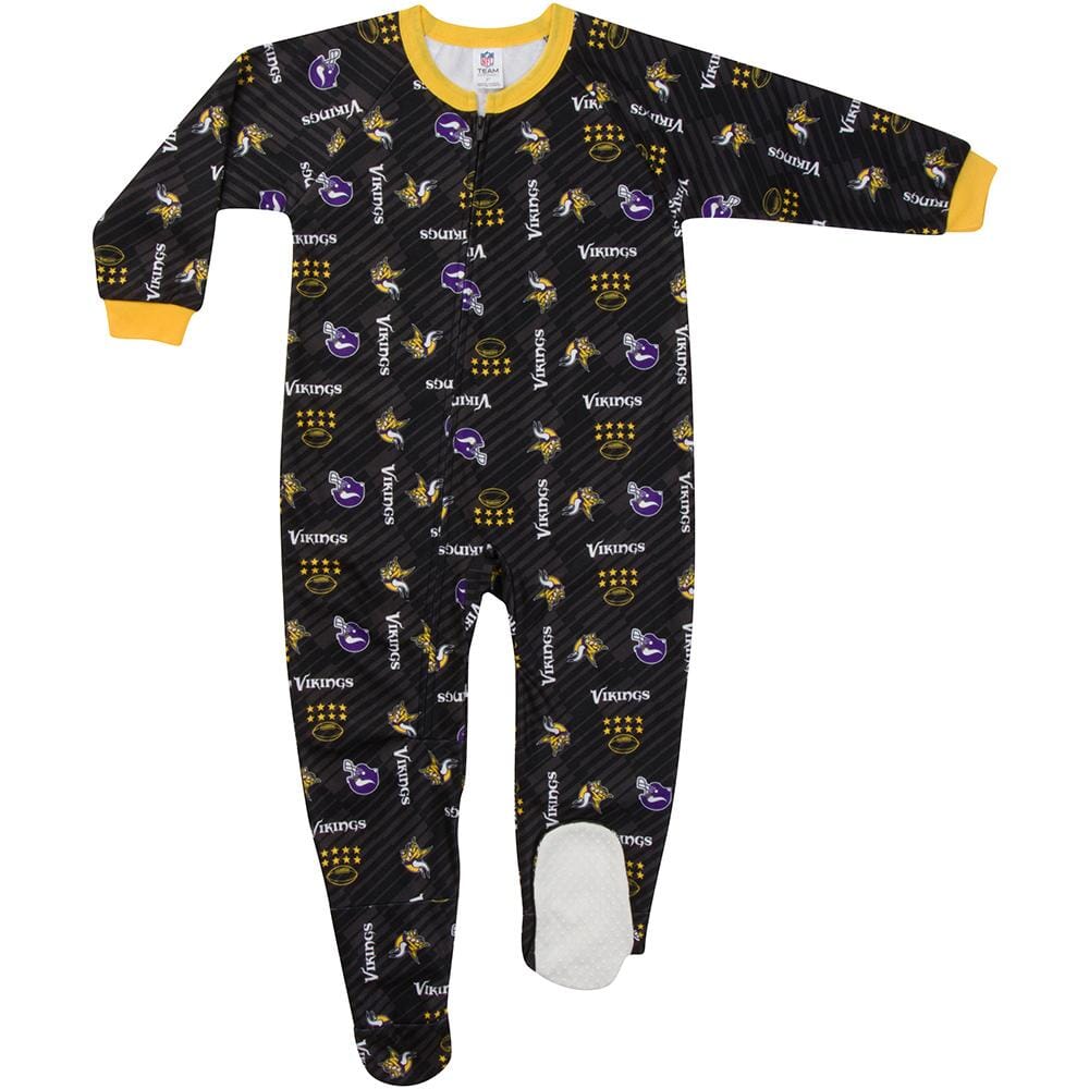 Vikings Toddler Blanket Sleeper-Gerber Childrenswear