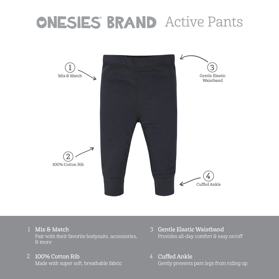 6-Piece Baby Boys Wild Onesies® Brand Bodysuits & Pants Set