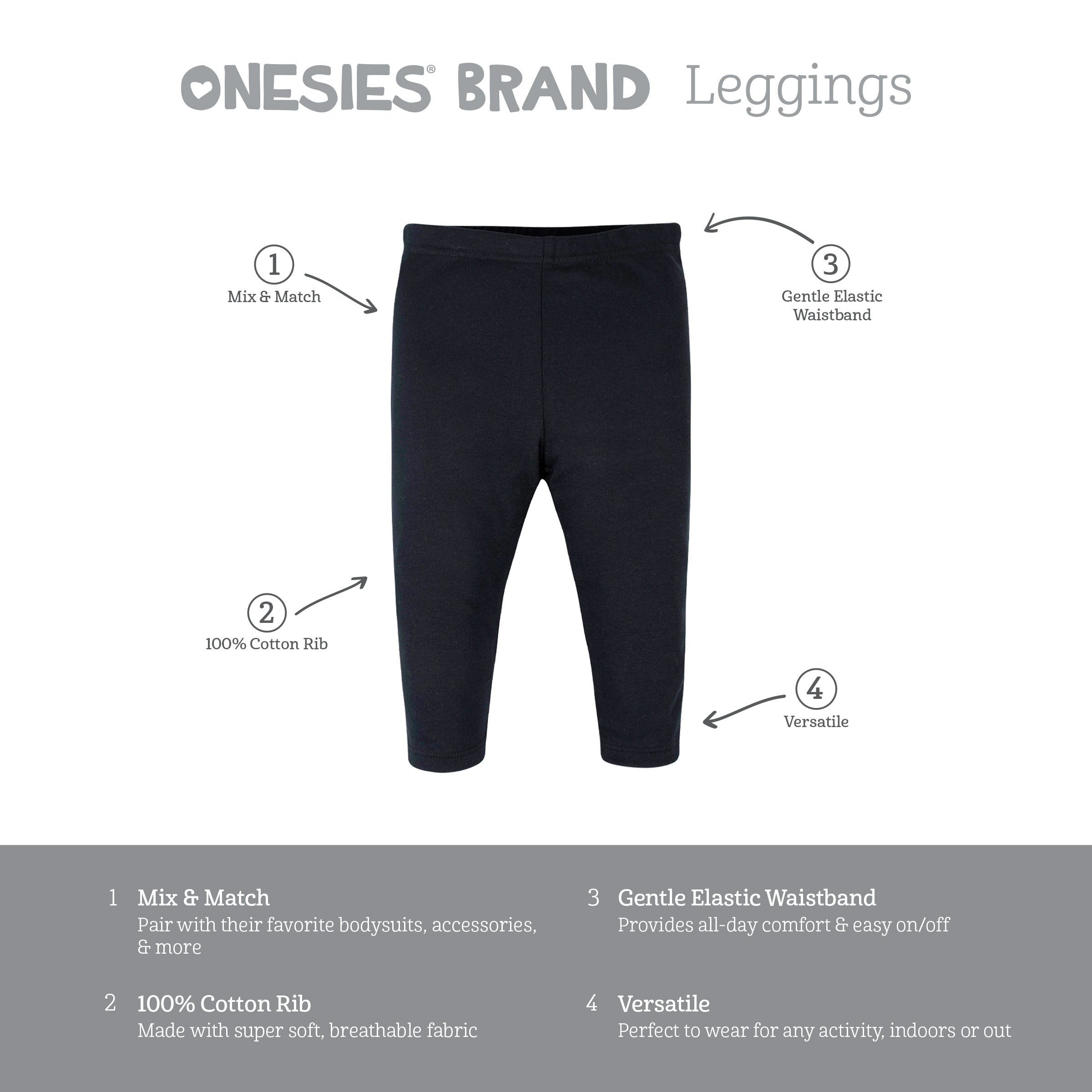 4-Pack Baby Girls Dots Pants – Gerber Childrenswear