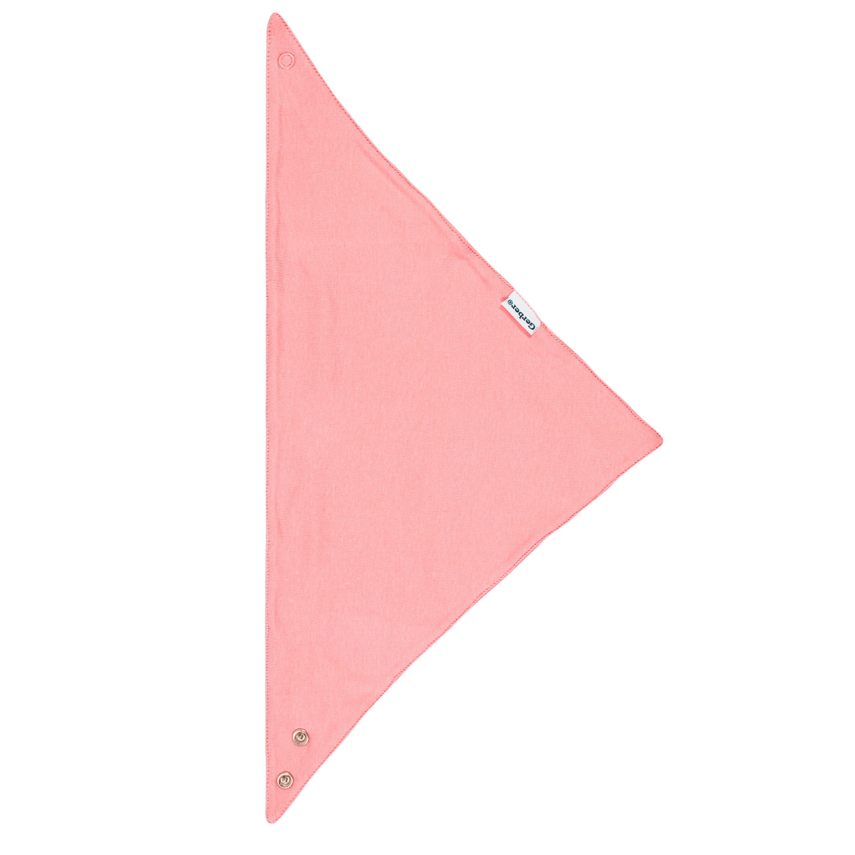 Baby Girls Pink Organic Bib