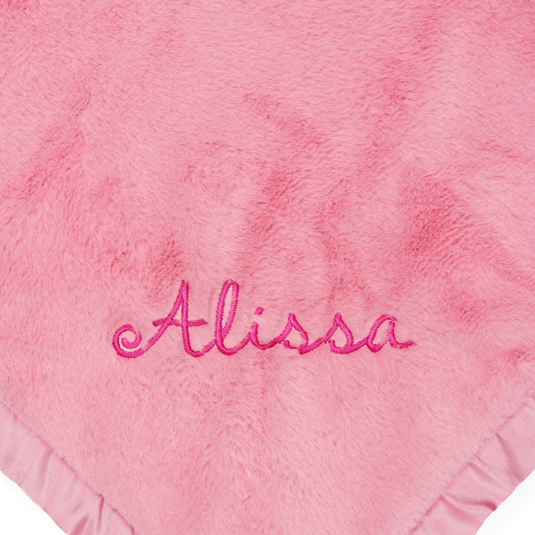 Embroidered Girls Light Pink Plush Blanket – Gerber Childrenswear
