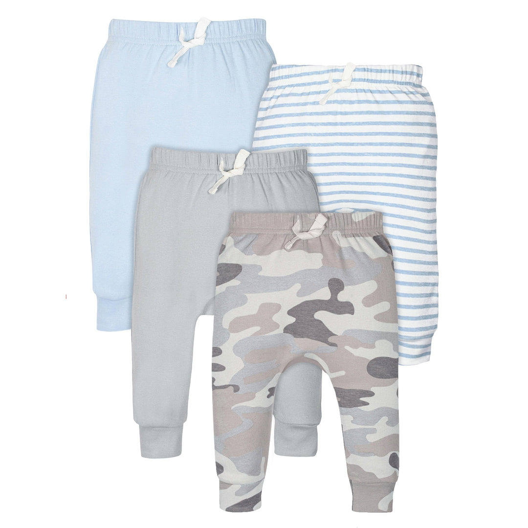 4-Pack Baby Boys Blue Camo Jogger Pants – Gerber Childrenswear