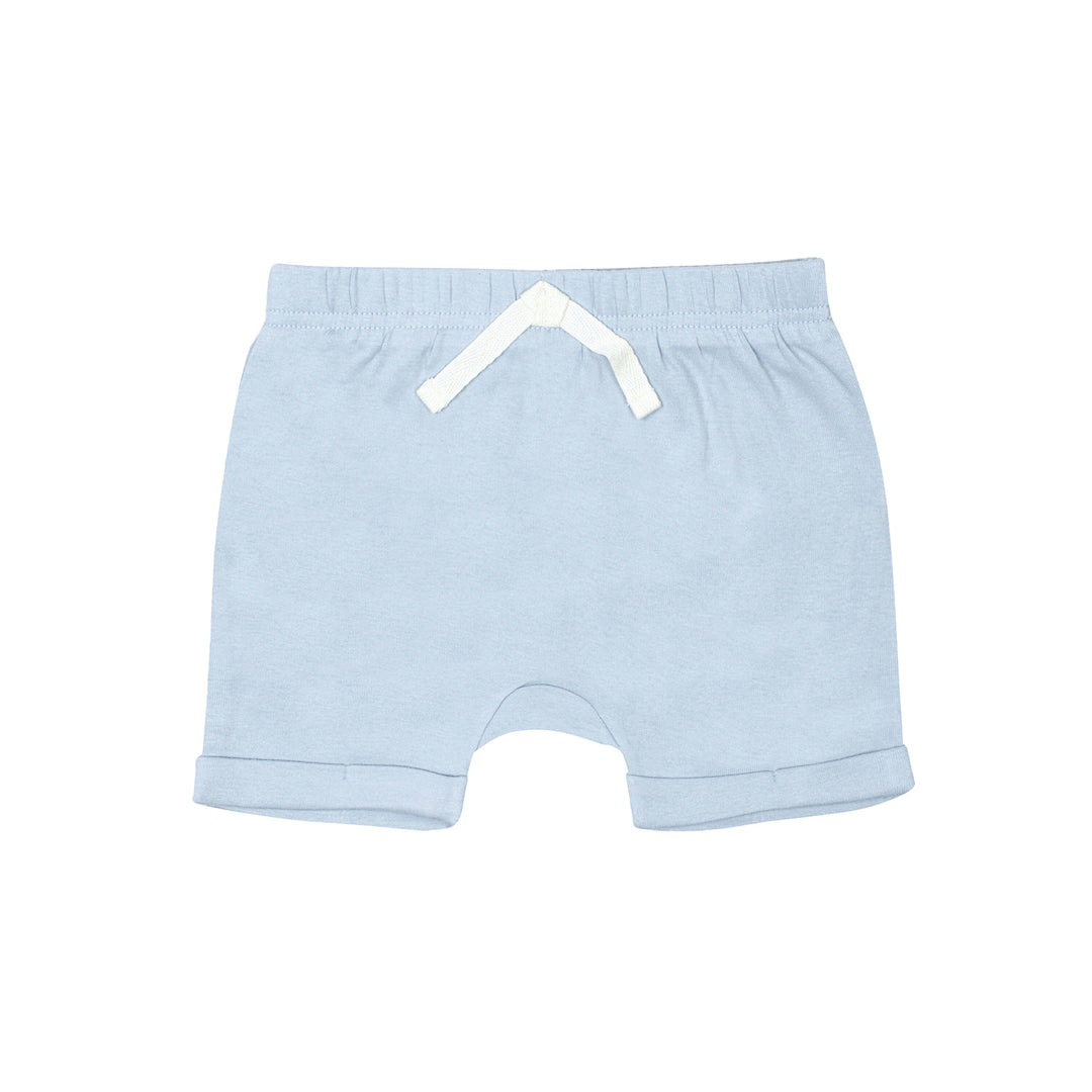 4-Pack Baby Boys Blue Camo Knit Shorts