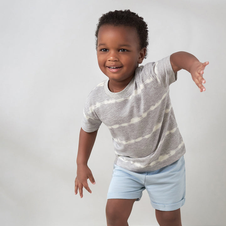 3-Pack Infant & Toddler Boys Tie Dye & Stripes Short Sleeve Tees
