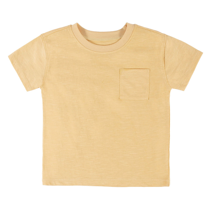 3-Pack Infant & Toddler Boys Tie Dye & Yellow Short Sleeve Tees