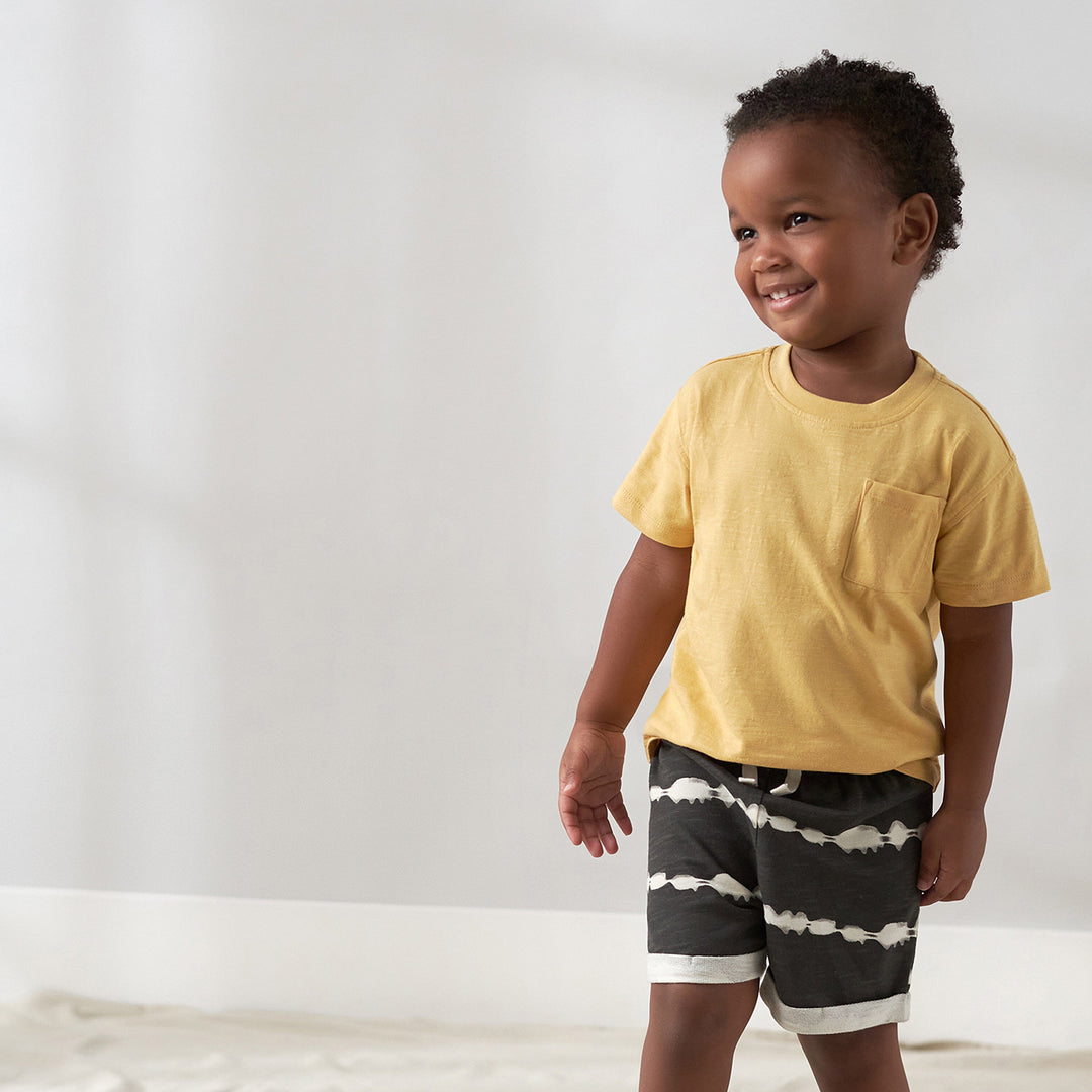 3-Pack Infant & Toddler Boys Tie Dye & Gray Shorts