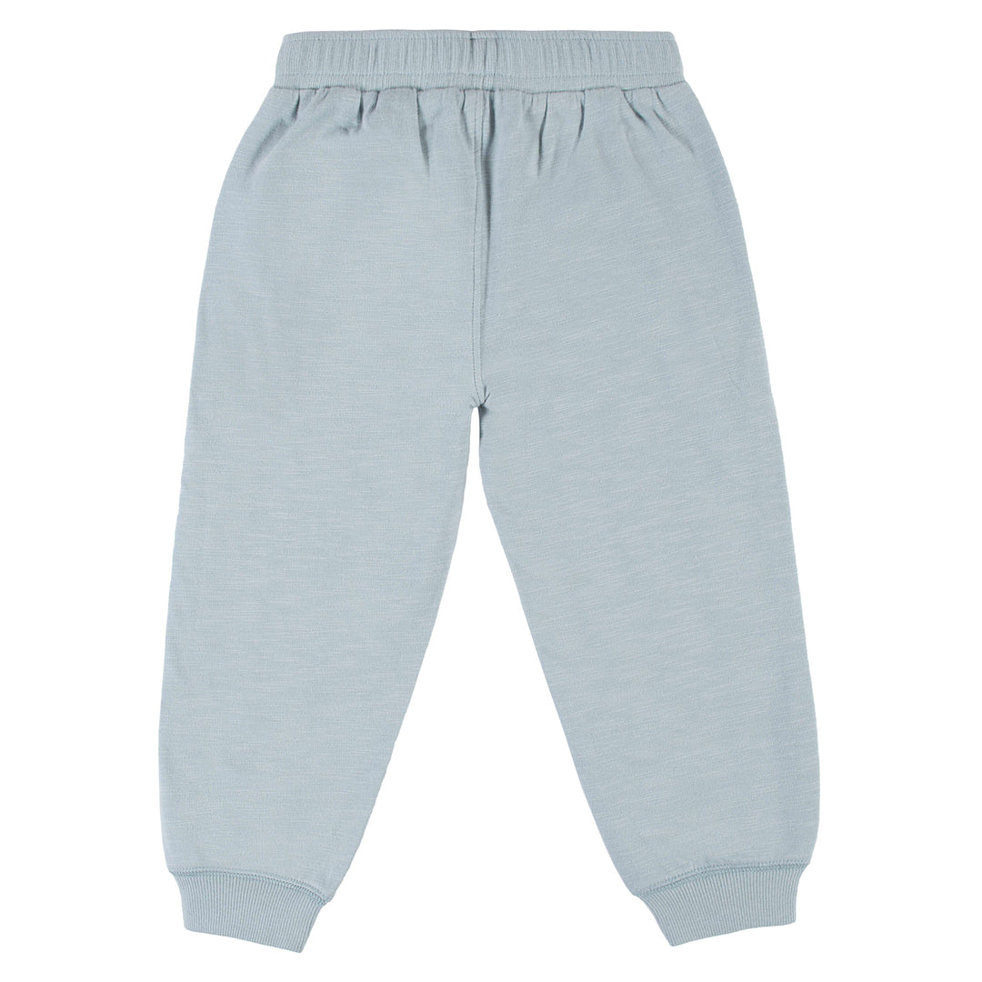 2-Pack Infant & Toddler Boys Blue & Gray Pocketed Joggers