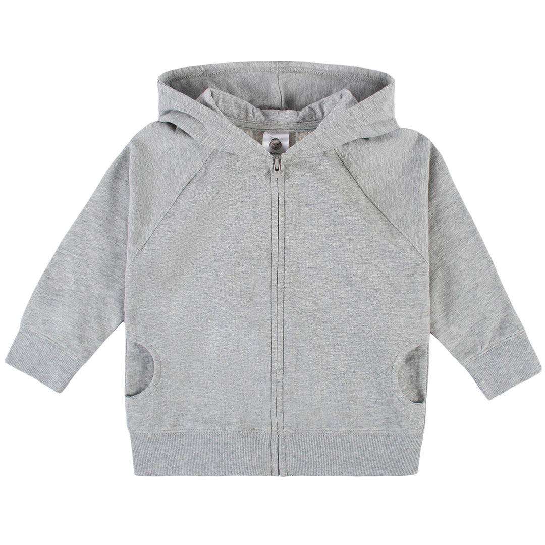 Infant & Toddler Boys Gray Heather Hoodie