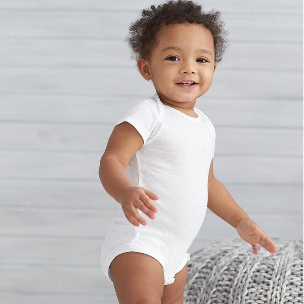 4 Pack & Short Sleeve Onesies® Bodysuits