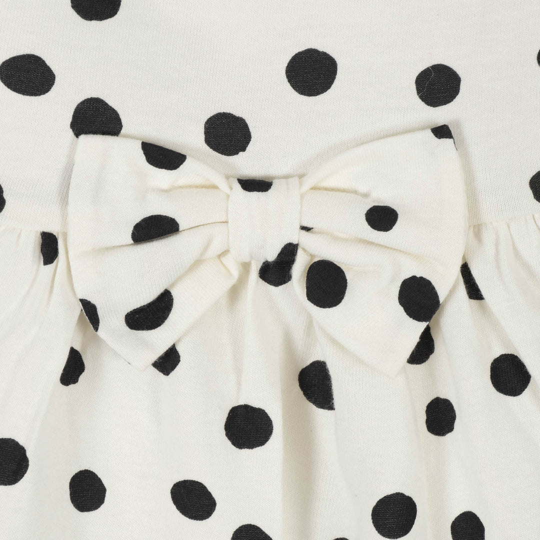 2-Piece Baby Girls Polka Dots Dress & Pants Set-Gerber Childrenswear