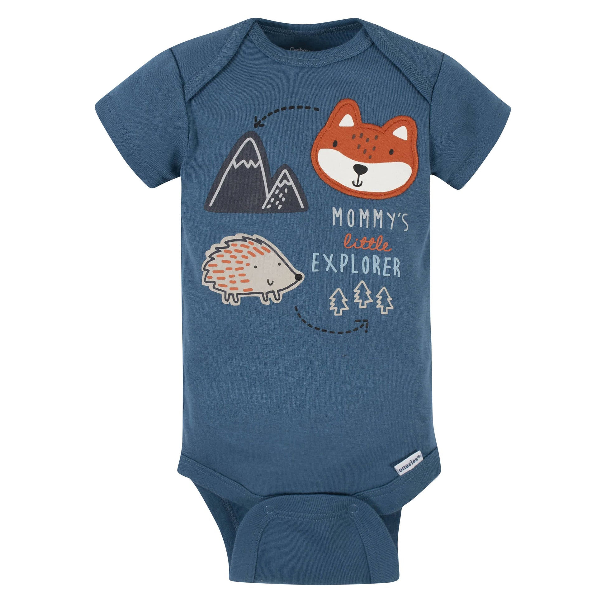 5-Pack Baby Boys Fox Short Sleeve Onesies® Bodysuits-Gerber Childrenswear