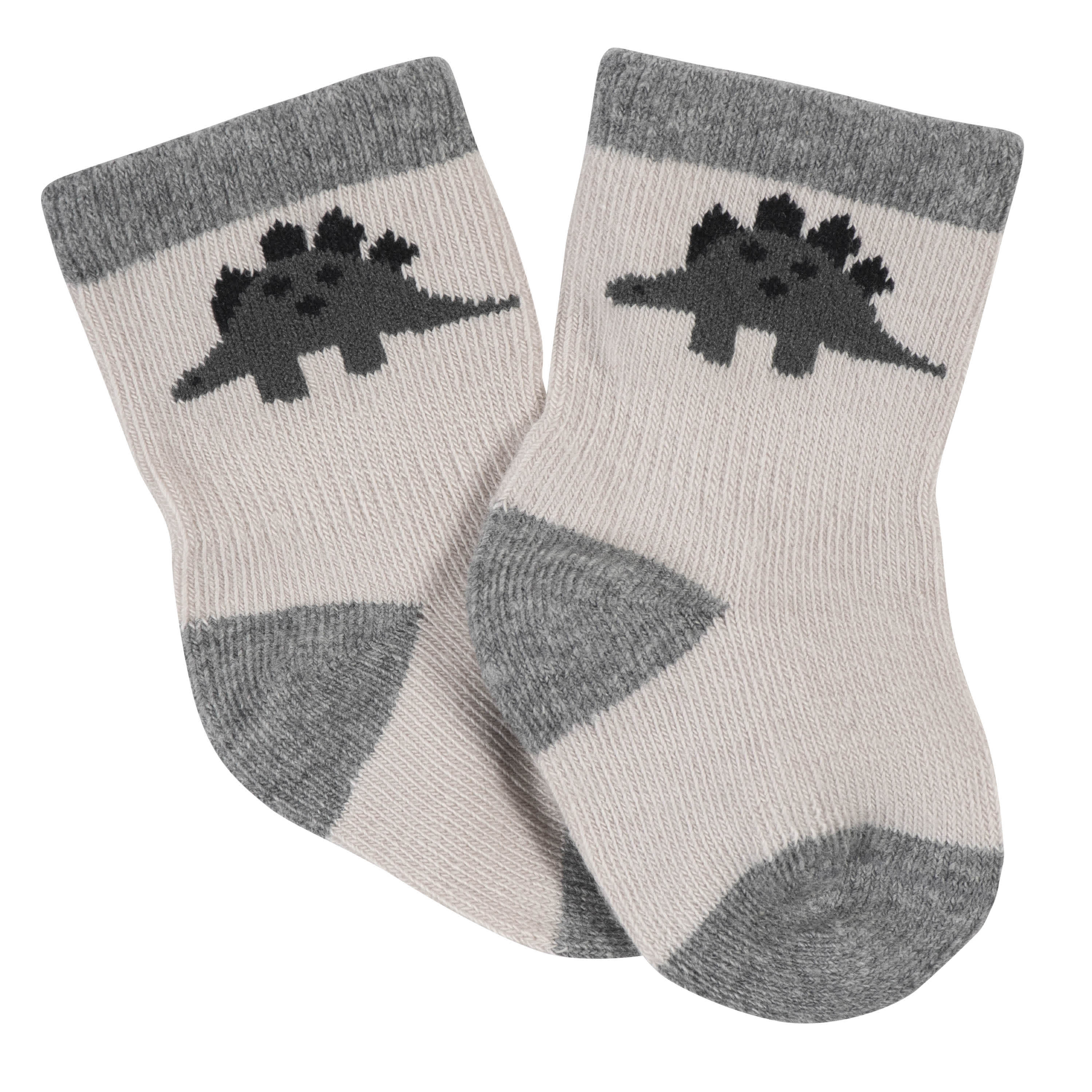 21-Piece Baby Boys Dino Terry Bib, Burpcloth, Mittens, Cap and Bootie Sock Set-Gerber Childrenswear