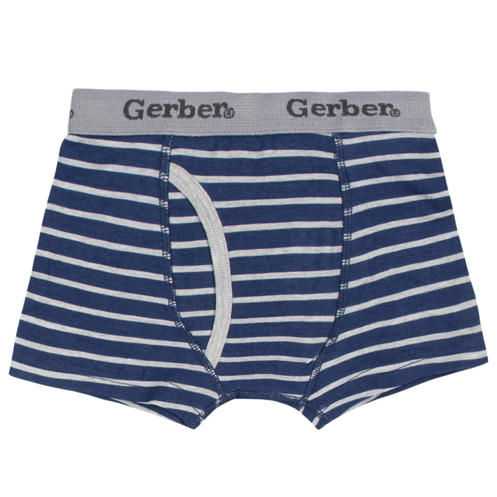 7-Pack Toddler Boys Underwear, Striped Boxer Briefs-Gerber Childrenswear