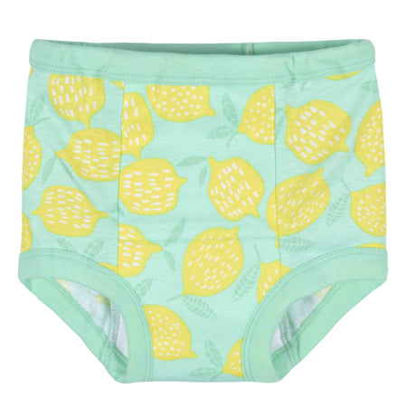 4-Pack Toddler Girls Lemons & Peaches Training Pants