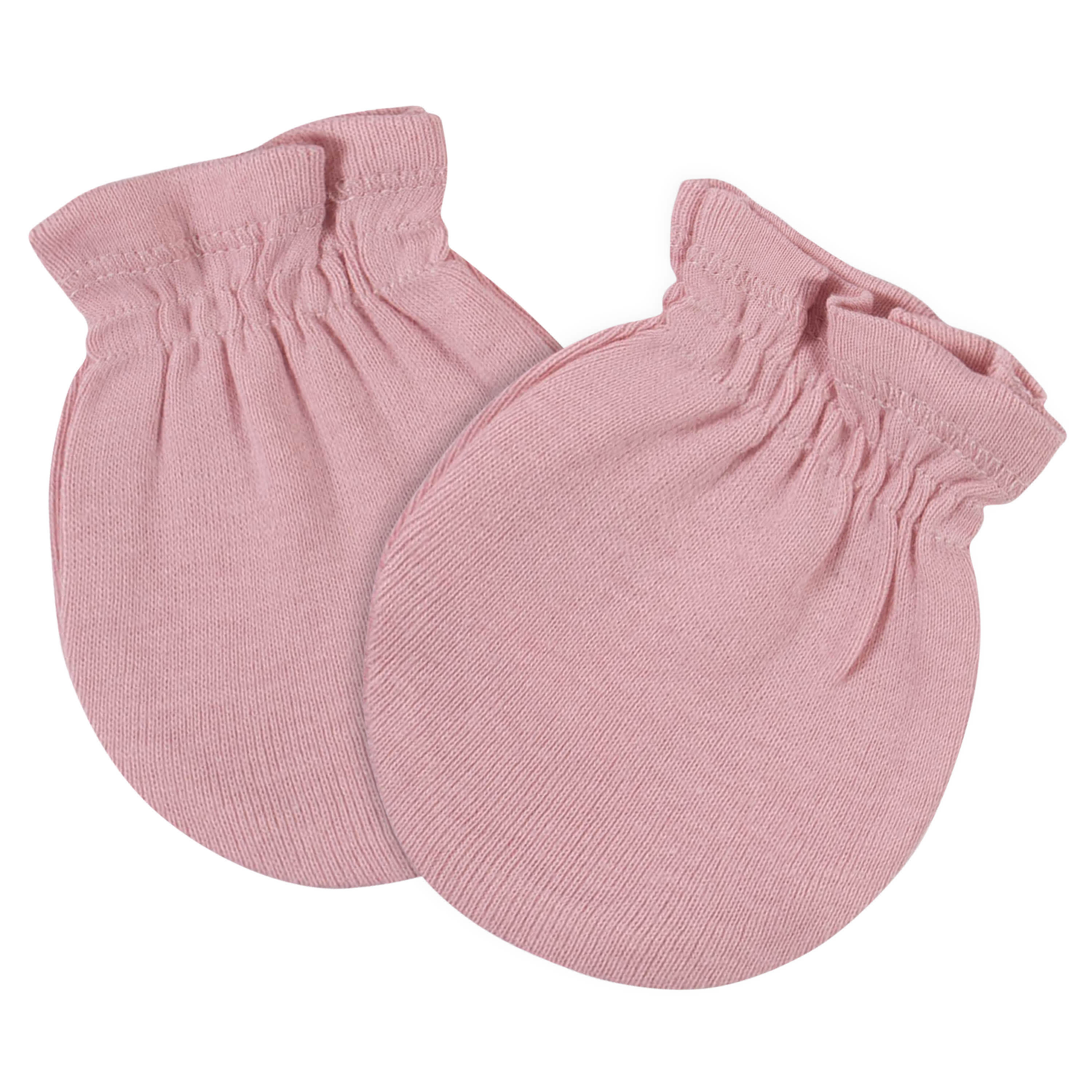 8-Piece Baby Girls Leopard Caps & Mittens Set-Gerber Childrenswear