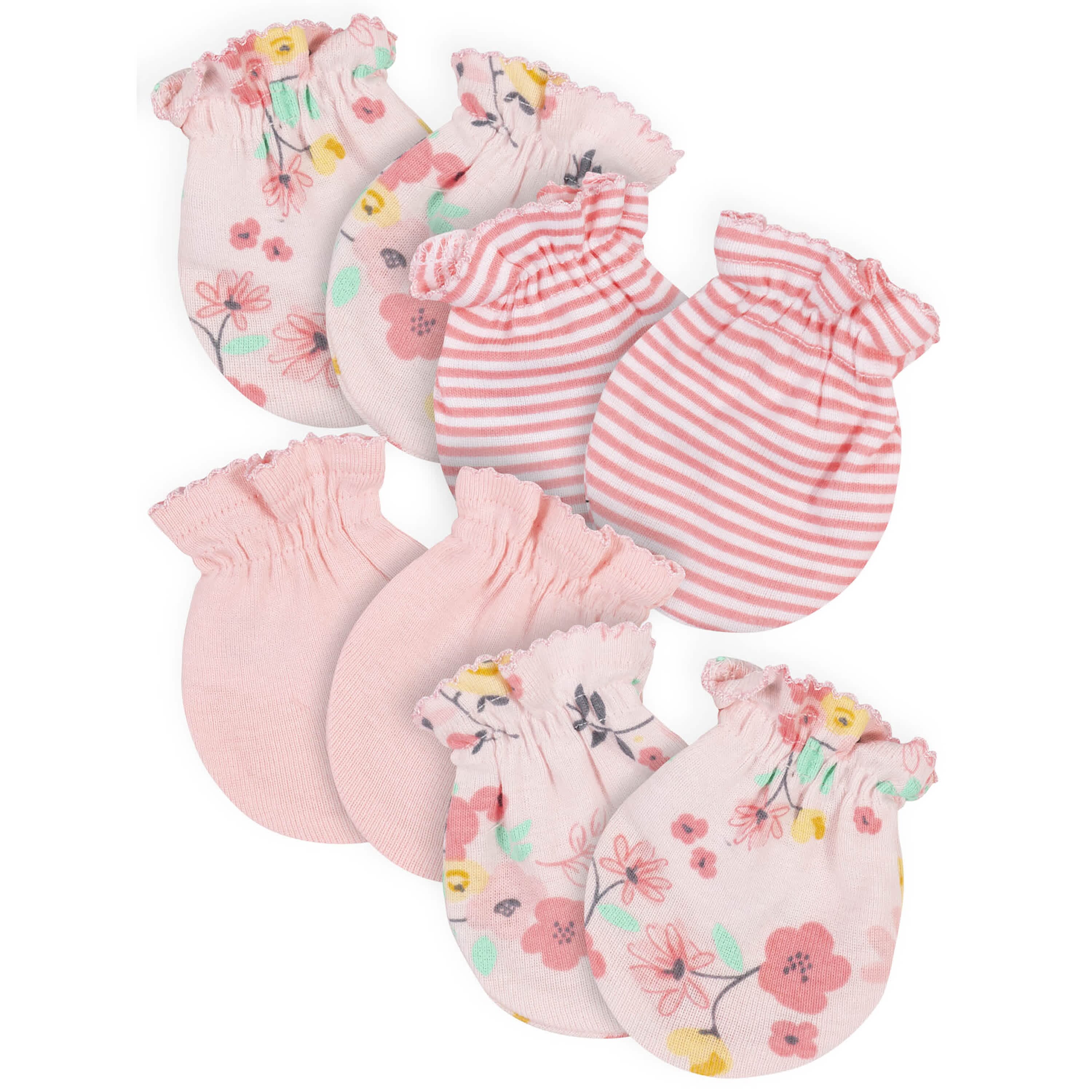 25-Piece Baby Girls Love You Onesies® Bodysuit, Sleep 'N Play, Take-Me-Home Set, Bib, Burp Cloth, Socks, Caps and Mittens Set