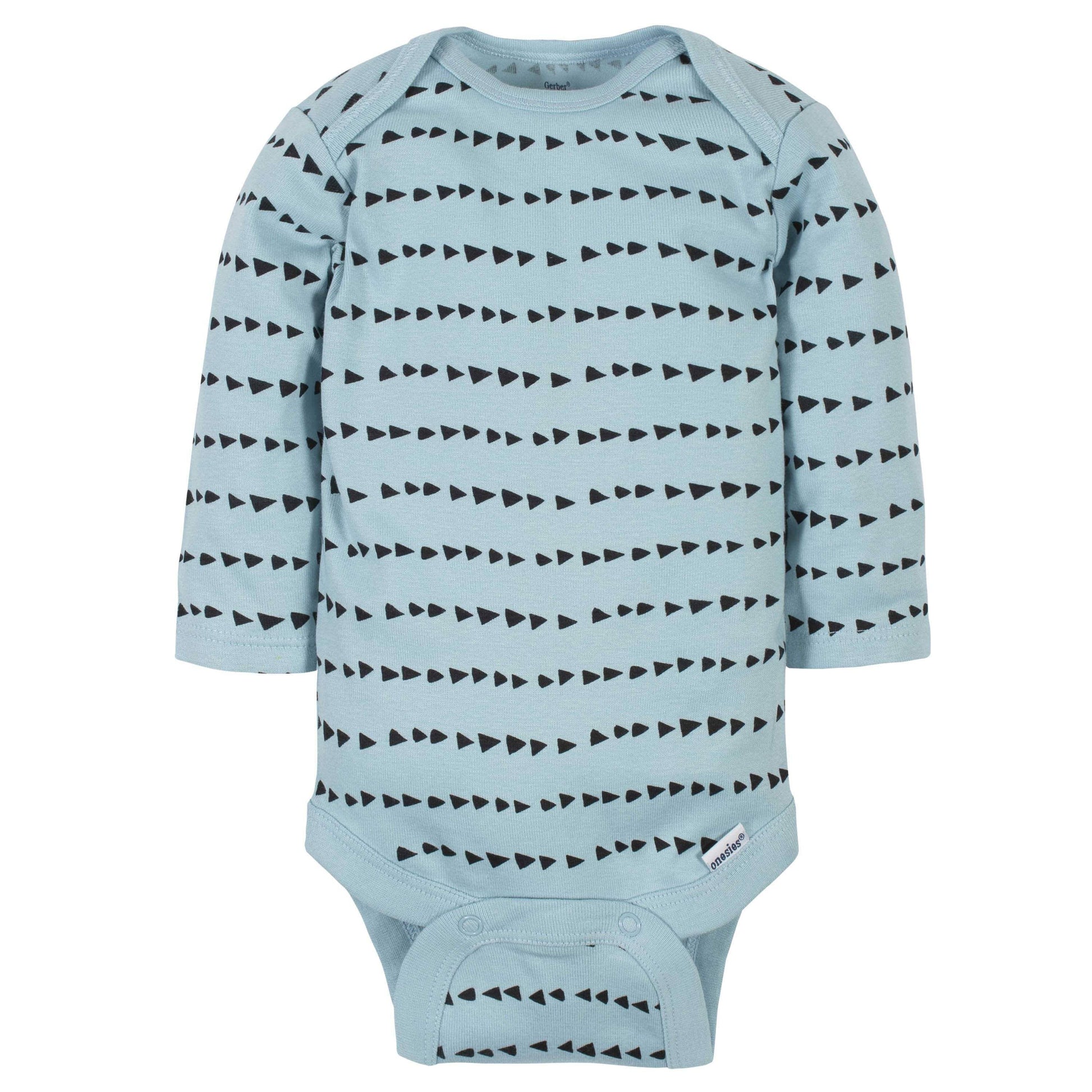 6-Pack Baby Boys Dinosaur Long Sleeve Onesies® Bodysuits-Gerber Childrenswear