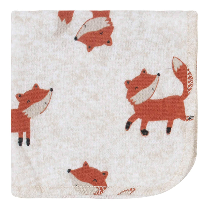 12-Piece Baby Boys Fox Hooded Towels & Washcloths Set-Gerber Childrenswear