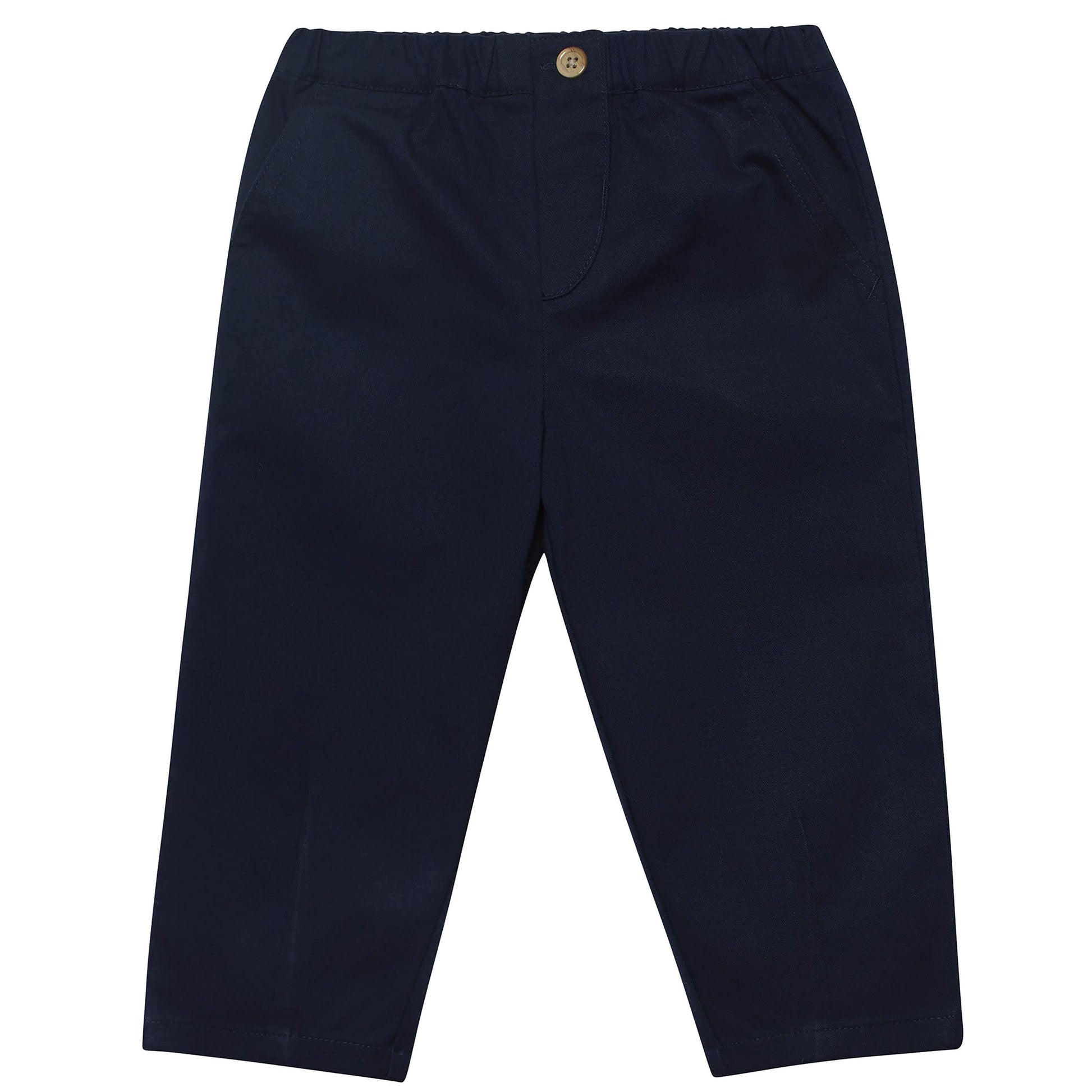 Infant & Toddler Boys Blue Canvas Pants-Gerber Childrenswear