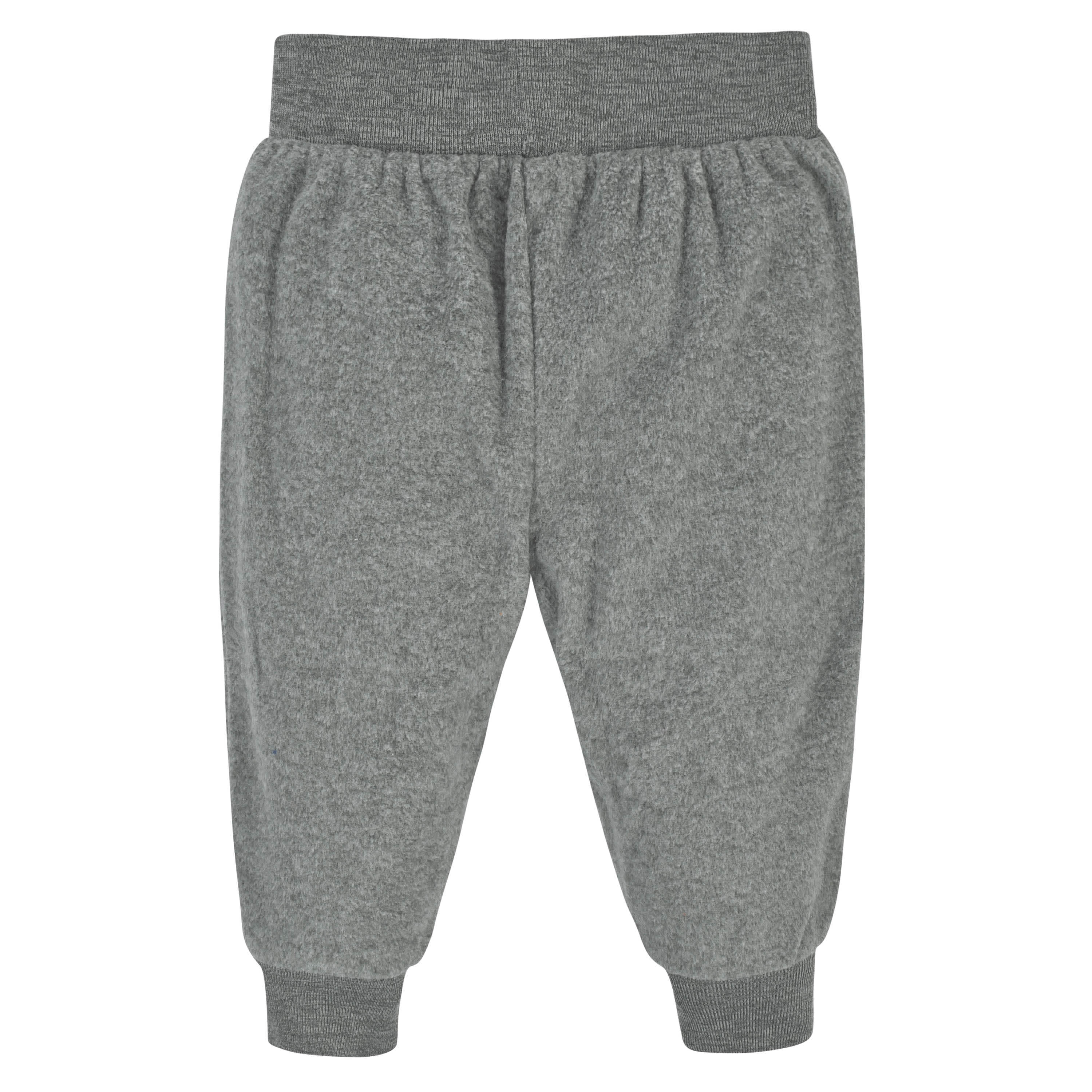 4-Pack Baby Boys Navy & Gray Microfleece Pants-Gerber Childrenswear