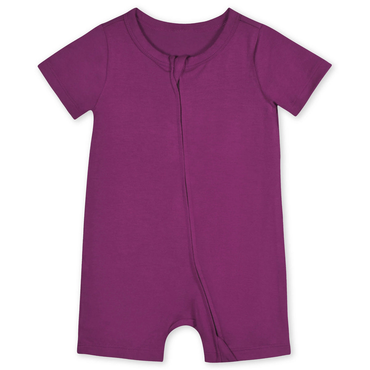 Baby Wine Buttery-Soft Viscose Made from Eucalyptus Snug Fit Romper