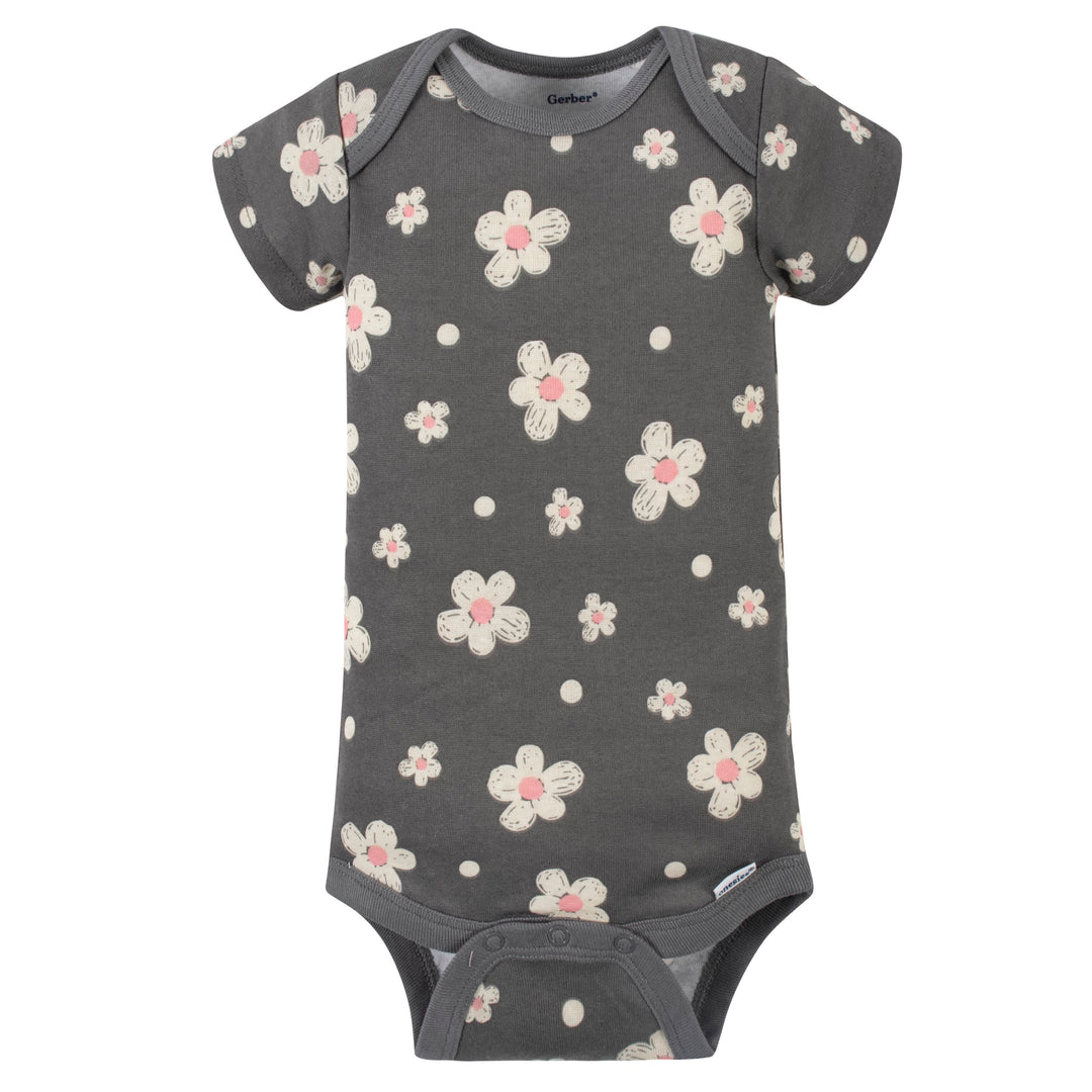 6-Piece Baby Girls Leopard Onesies® Bodysuit and Sleep 'N Play Set-Gerber Childrenswear