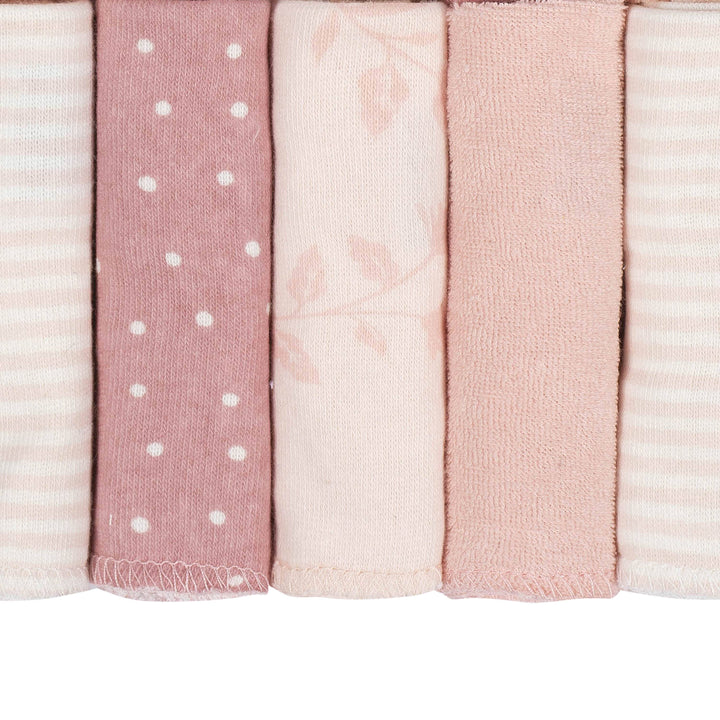 10-Pack Baby Girls Vintage Floral Washcloths