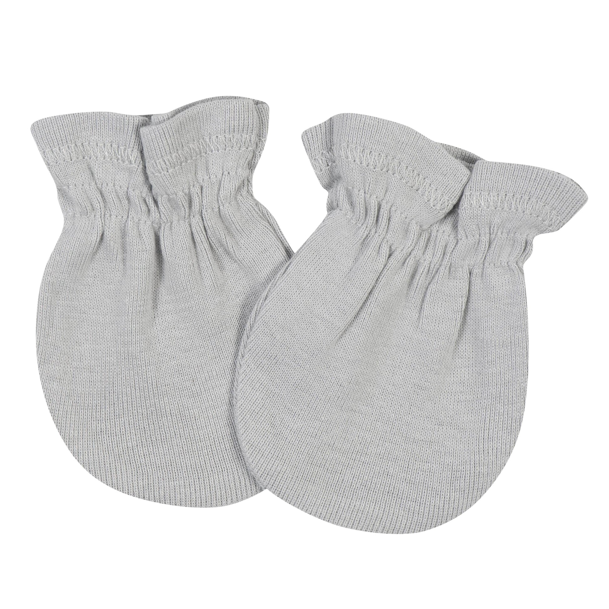 3-Pack Baby Neutral Safari No Scratch Mittens-Gerber Childrenswear