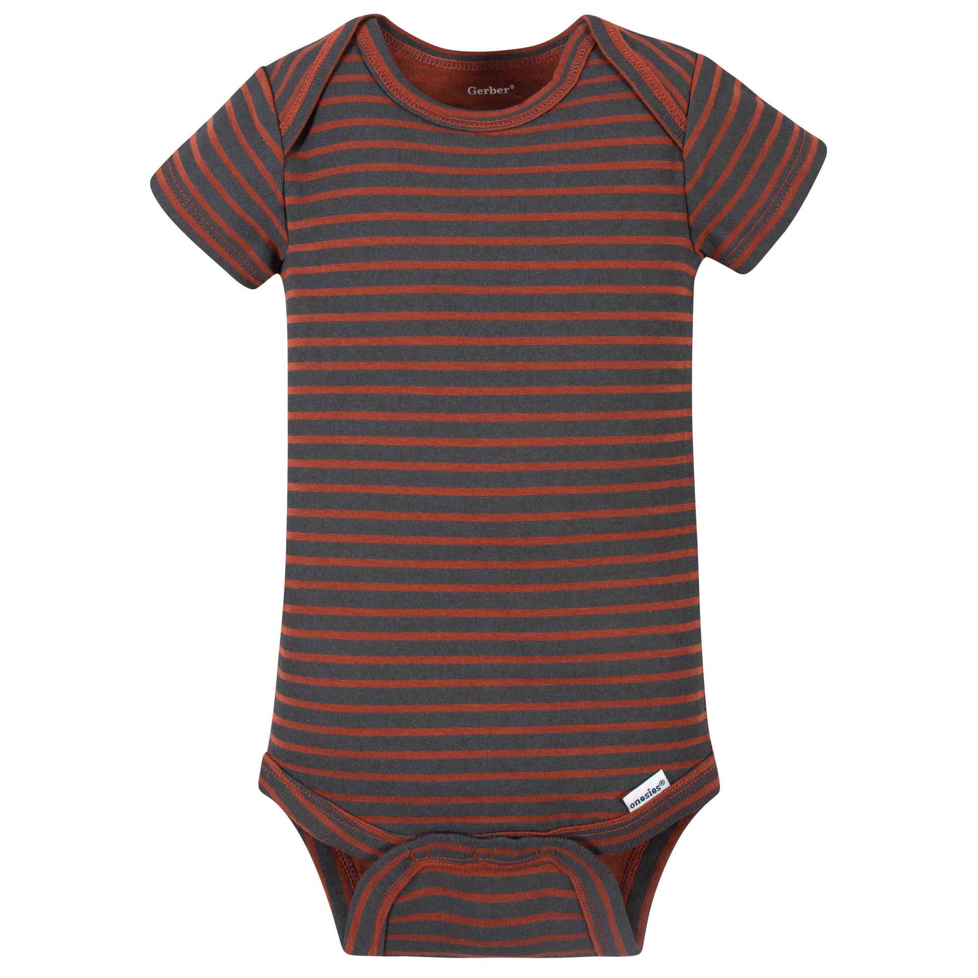 8-Pack Baby Boys Dino Short Sleeve Onesies® Bodysuits-Gerber Childrenswear